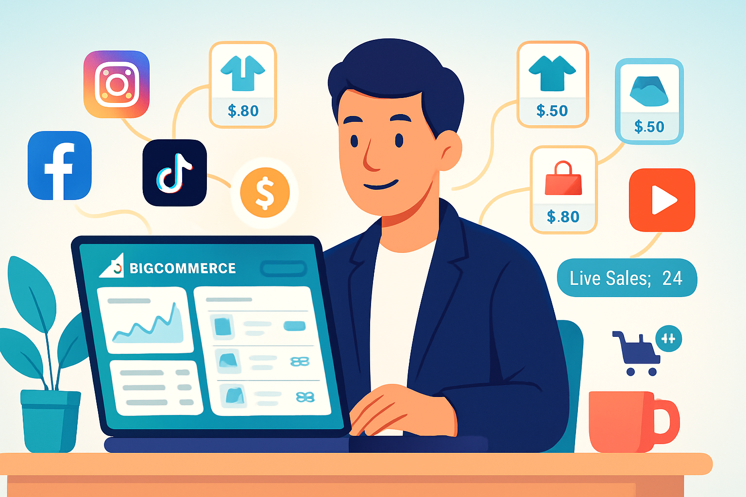 The Ultimate Guide to Integrating BigCommerce with Social Media for Instant Sales