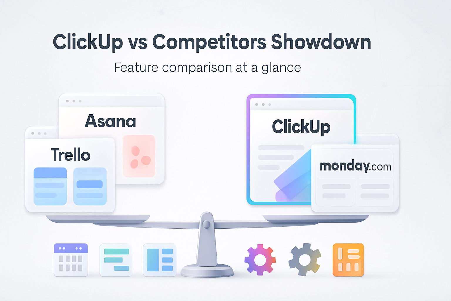 The Ultimate ClickUp vs. Competitors Showdown: Which Tool Works Best for Your Workflow?