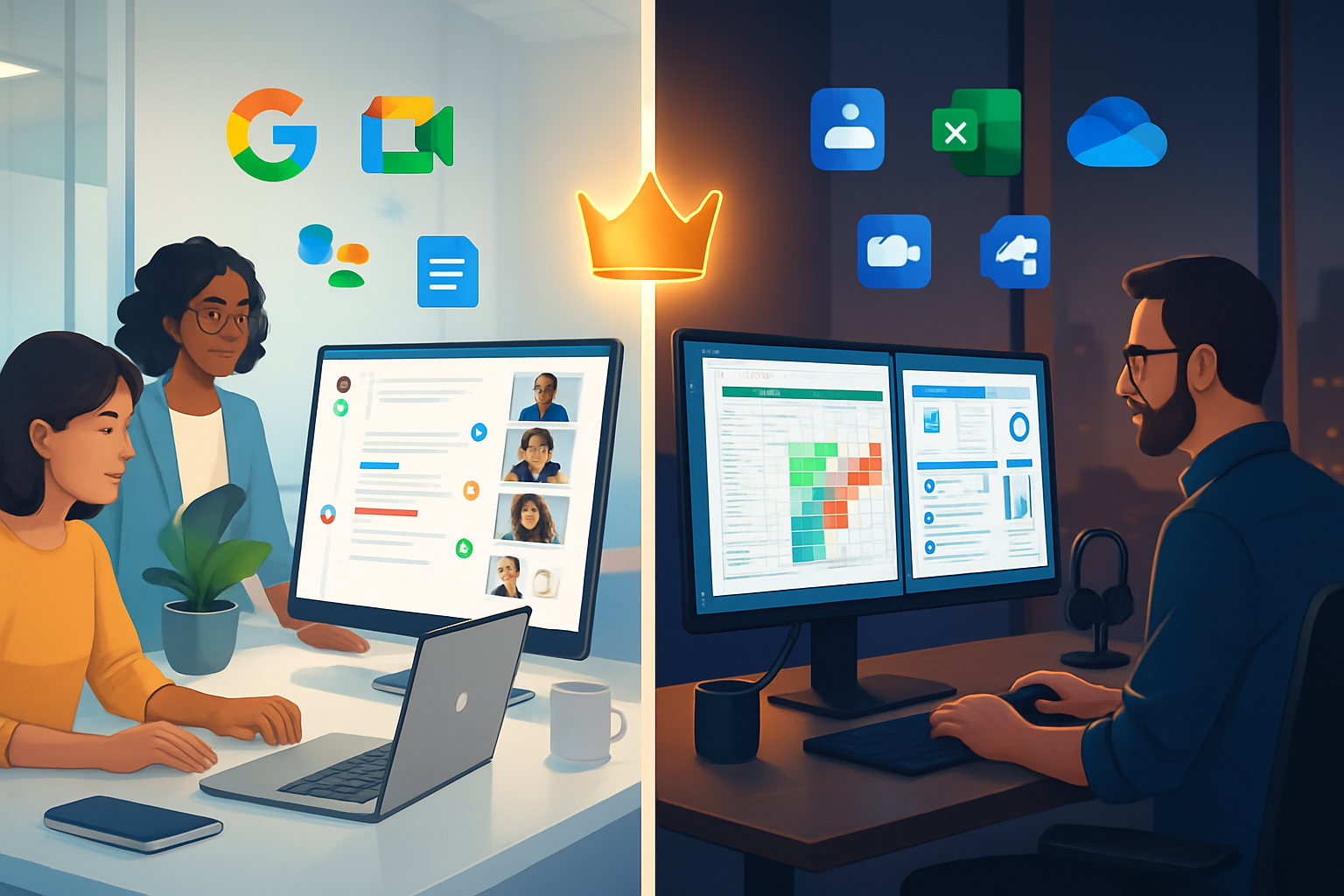 The Google Workspace War: G Suite vs. Microsoft 365 – Which One Reigns Supreme?