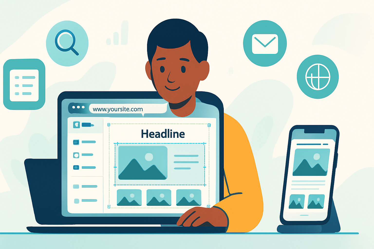 A Step-by-Step Guide to Building Your First Website Without Code